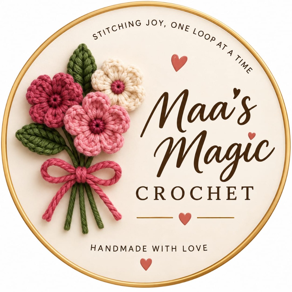 Maa's Magic Crochet Brand Logo